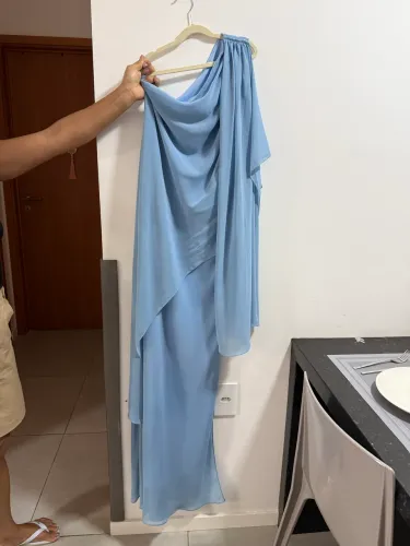 Vestido longo azul URBAN RACE tam G
