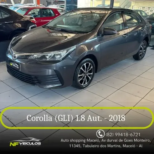 Toyota Corolla GLI 1.8 Flex 16V Aut. 2018