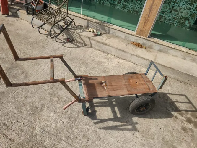 Carrinho de carga perfeito para trabalhar ambulante ou no carnaval