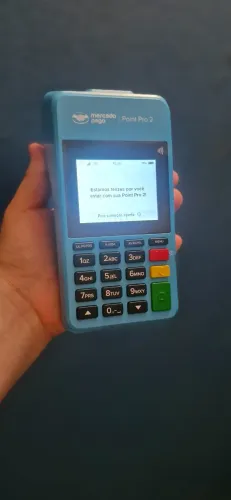 MÁQUINA DE CARTÃO PRO 2 MERCADO PAGO IMPRIME COMPROVANTES