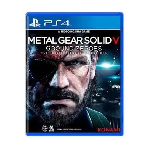 Metal gear solid V Ground Zeores Ps4 midia fisica original