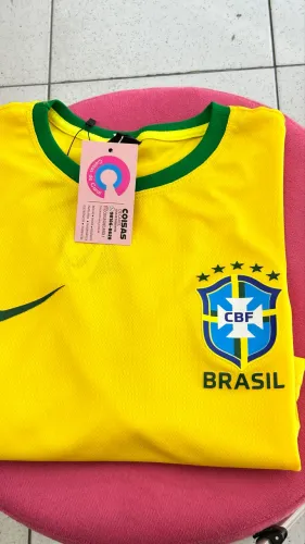 Camisa Brasil Amarela