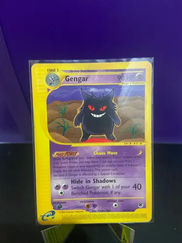 Carta Pokémon Gengar (048/165) MP Carta muito rara