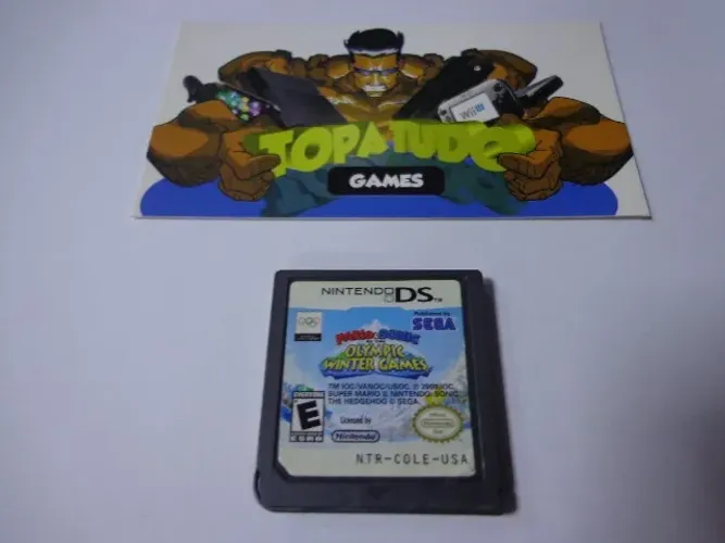 Jogo Mario & Sonic Olympic Winter Games Nintendo Ds