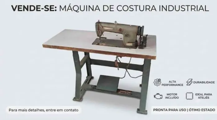 Maquina de costura industrial Brother