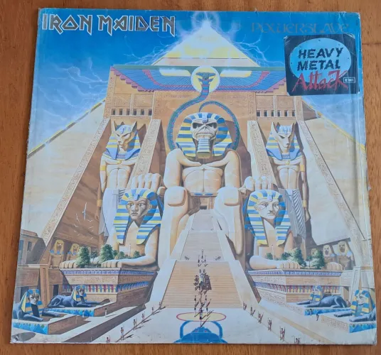 LP VINIL IRON MAIDEN - POWERSLAVE