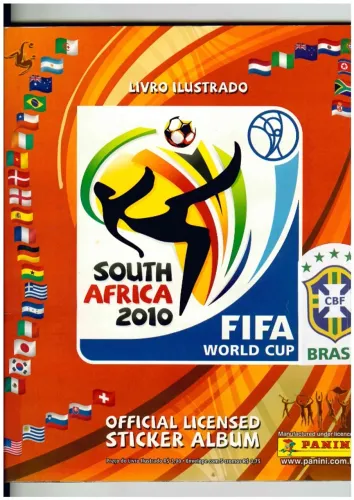 ÁLBUM DA COPA DO MUNDO DE 2010 COMPLETO