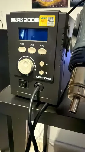 Estação de Retrabalho Ar Quente
