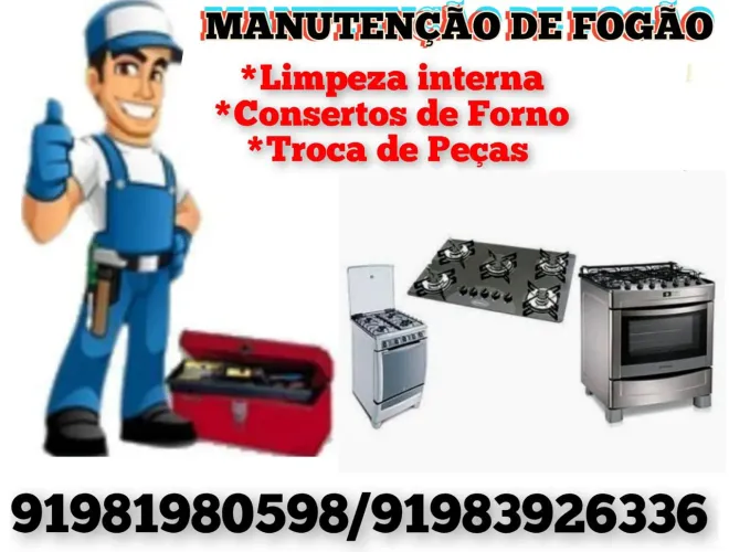 Consertos de Fogões 