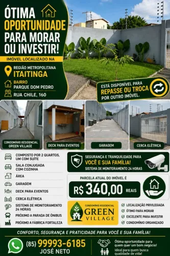 Imóvel a troca por outro ou venda