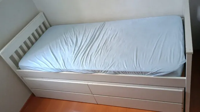 Bicama com duas Gavetas 