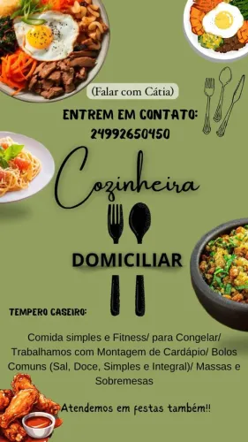 Cozinheira domiciliar