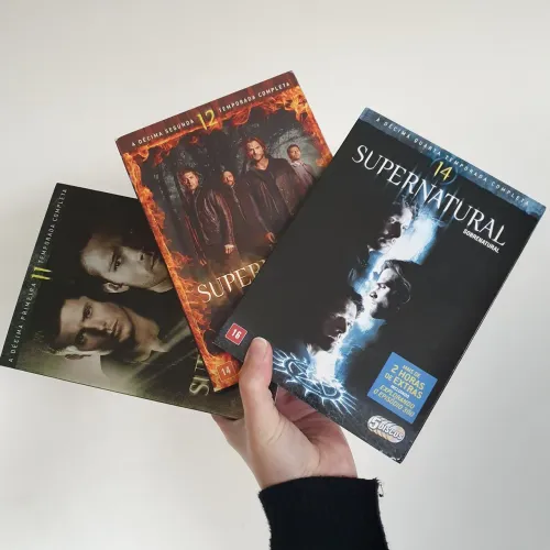 Dvds Supernatural 11, 12 e 14 Temporadas Originais