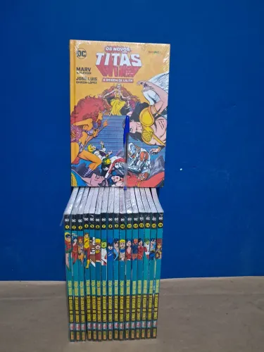 Os novos titãs do 1 ao 16 + a origem de LILITH