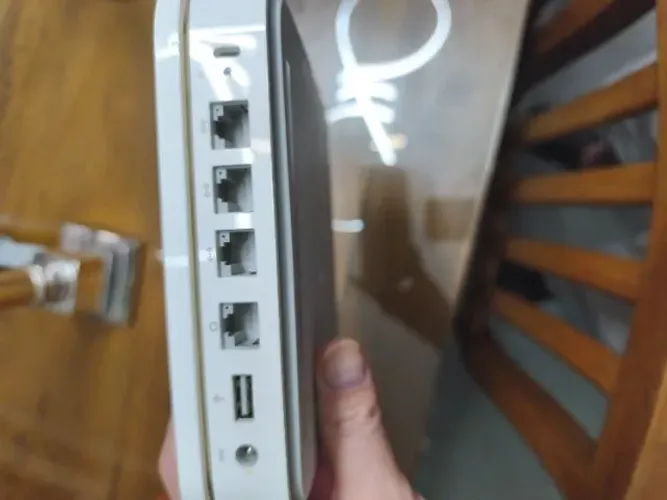 Apple Airport Extreme Base Station A1408, usado com fonte original