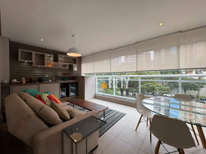 Apartamento com 3 dormitórios para alugar, 108 m²- Brooklin - São Paulo/SP