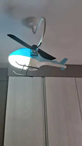 Ventilador de teto helicóptero 