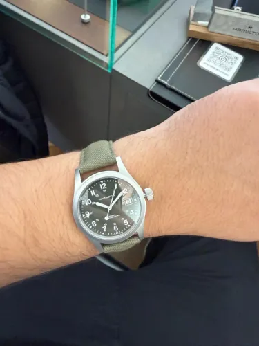 Relógio Hamilton Khaki 2026 - Manual