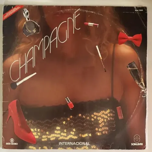 LP VINIL Champagne Internacional - Trilha Sonora da Novela da Rede Globo