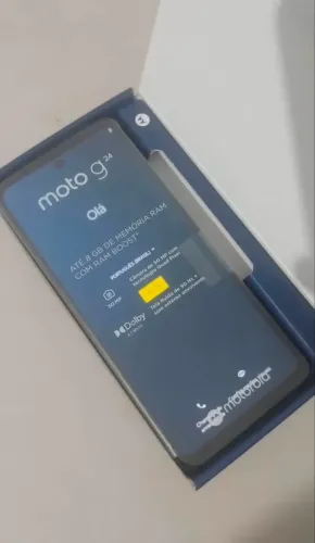 Motorola Moto G24 - Na caixa c/ Nota Fiscal