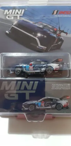 MINI GT - Ford Mustang GT3 #65 - 2024 IMSA Daytona 24 hs (1012)