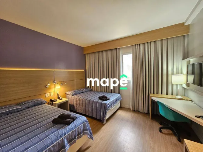 Studio com 1 dormitório à venda, 24 m² por R$ 357.000,00 - Pompéia - Santos/SP