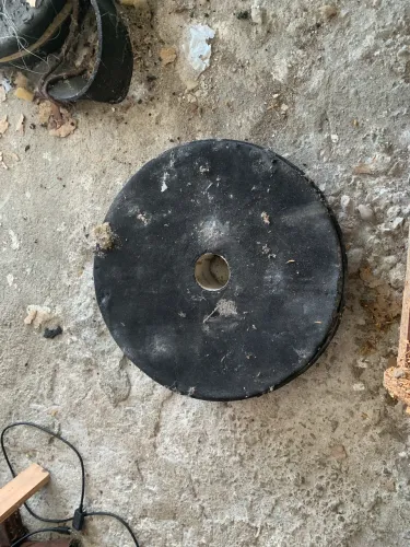 4x anilhas de 5kg cada