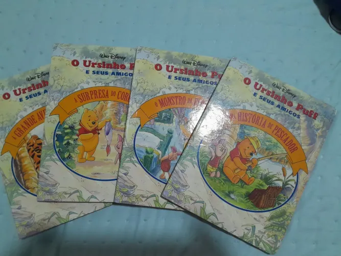 Kit 4 Livros do Ursinho Puff e seus amigos