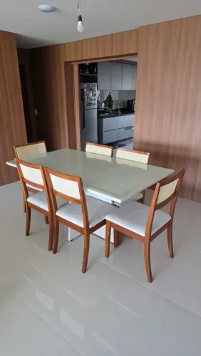 Conjunto Mesa Jantar com Cadeiras