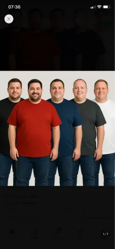 Kit de blusas masculinas dry fit plus size g1