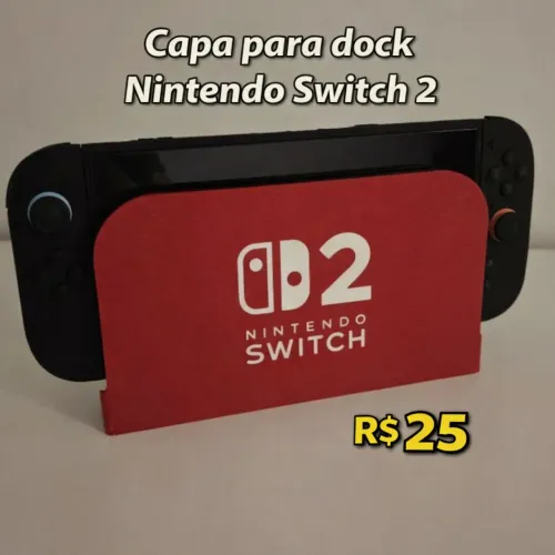 Capa Decorativa para Dock do Nintendo Switch 2