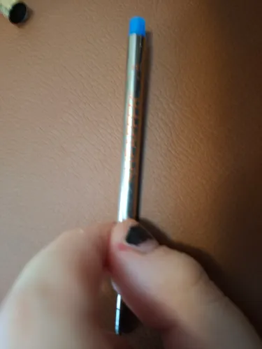 caneta Sheaffer slim banhada a ouro funcionando