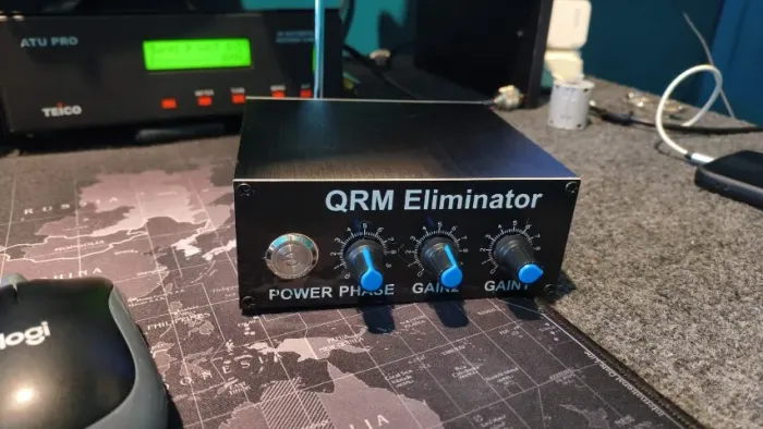 Eliminador de ruido QRM para rádio amador (yaesu, icom, px)
