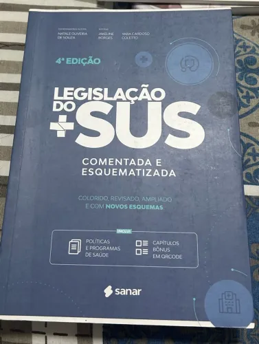 Livro Legislação Sus - 4 edição - Sanar