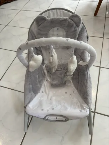 Cadeira de Descanso Bebê Musical Polar Bege 18kgs Maxi Baby