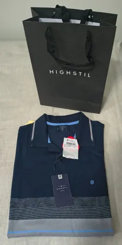 camisa polo highstil sport slim - Nova na etiqueta (Aceito Cartão)