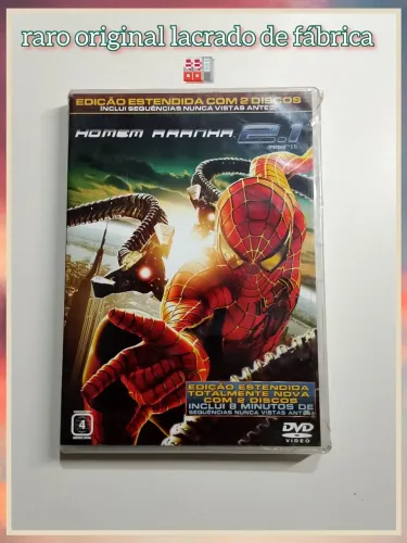 DVD homem-aranha 2.1 edição estendida duplo