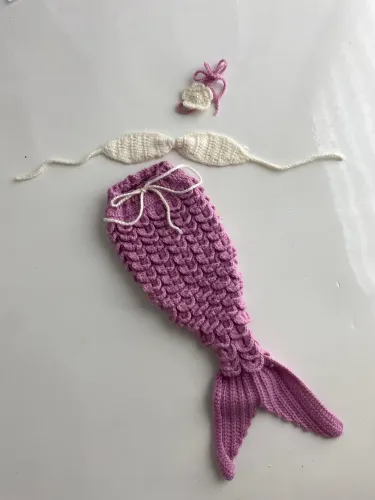 Roupa newborn sereia 