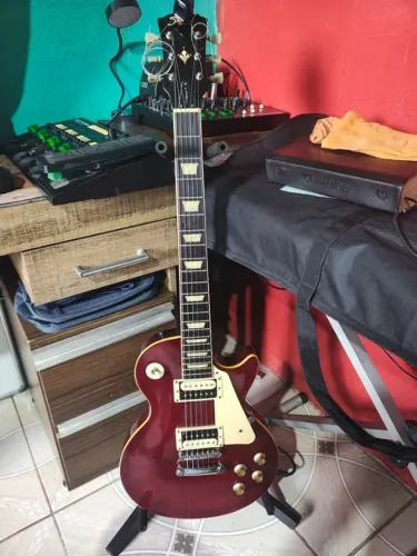 Guitarra Shelter LP (troco por strato do mesmo nivel )