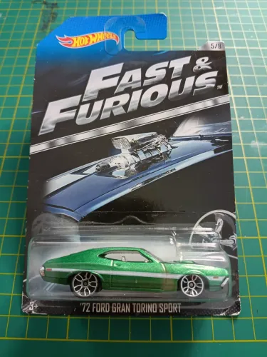 HOT WHEELS '72 Ford Gran Torino Sport Fast & Furious