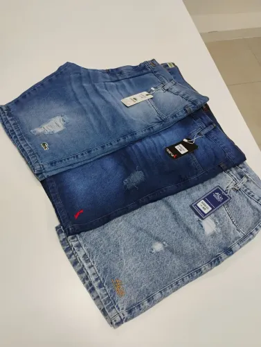 Bermuda jeans somente atacado mínimo 6 peças