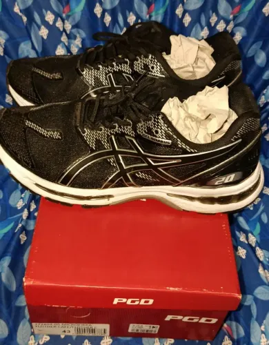Tênis gel asics 44 Black masculino