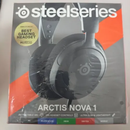 Headset Steelseries Arctis Nova 1 - PC, Mac, PS4, PS5, Xbox, Switch e Dispositivos Móveis