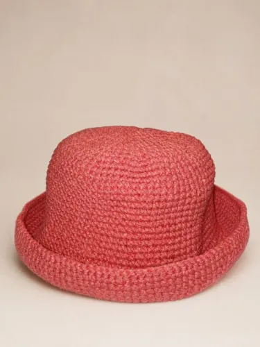 Chapéu Bucket Hat em crochê