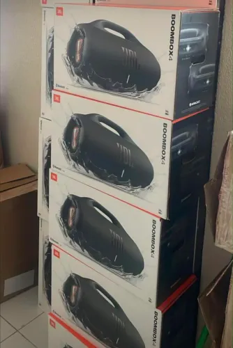 JBL BOMBOX 4 PRETA E LARANJA