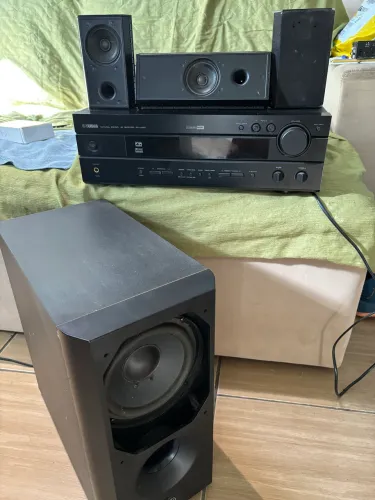 HOME THEATER YAMAHA NATURAL SOUND AV RECEIVER AX-VASO