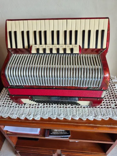 Acordeon Italiano de 96 Baixos Luxo
