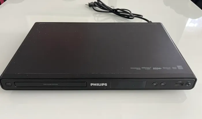 Dvd Player Phillips Preto Modelo DVP3320