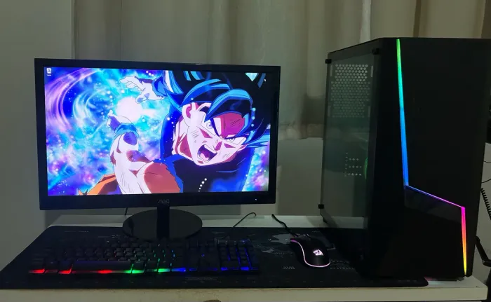 PC Gamer Completo / Setup de Entrada - RX 580 8GB | 16GB RAM | SSD