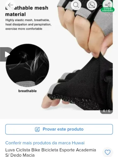 Luvas de ciclismo 